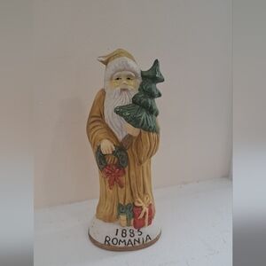 Vintage 1885 Romania Santa From The " Santas Around The World " Collection.